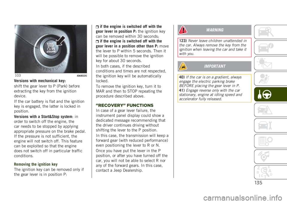 JEEP RENEGADE 2019  Owner handbook (in English) "%’
�?�5�D��6��6�6�7�7�
�2�����
�� ���	� ���������� ����(
���	�� ��� ���� ����� �� �; �+�;���
�. ������
��!������	�
� ��� �
�� ��