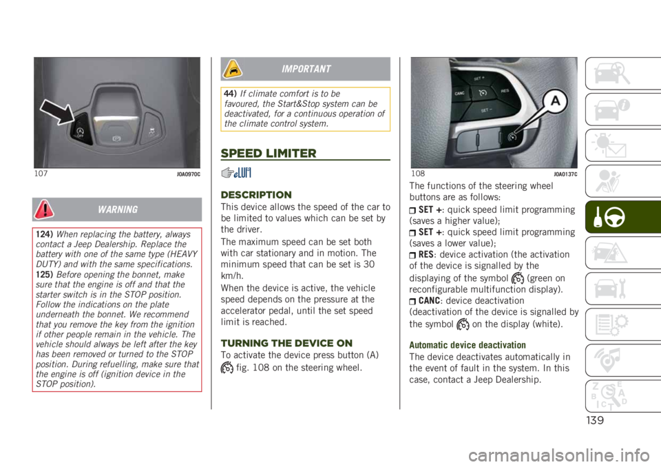 JEEP RENEGADE 2019  Owner handbook (in English) "%!
�?�5�H��6��6�C�<�6�
�������
�=�7�;�*�+�	�� ����
����� ��	� �������� ��
����
������� � �&��� �$���
����	��� �%���
��� ��	�
�����