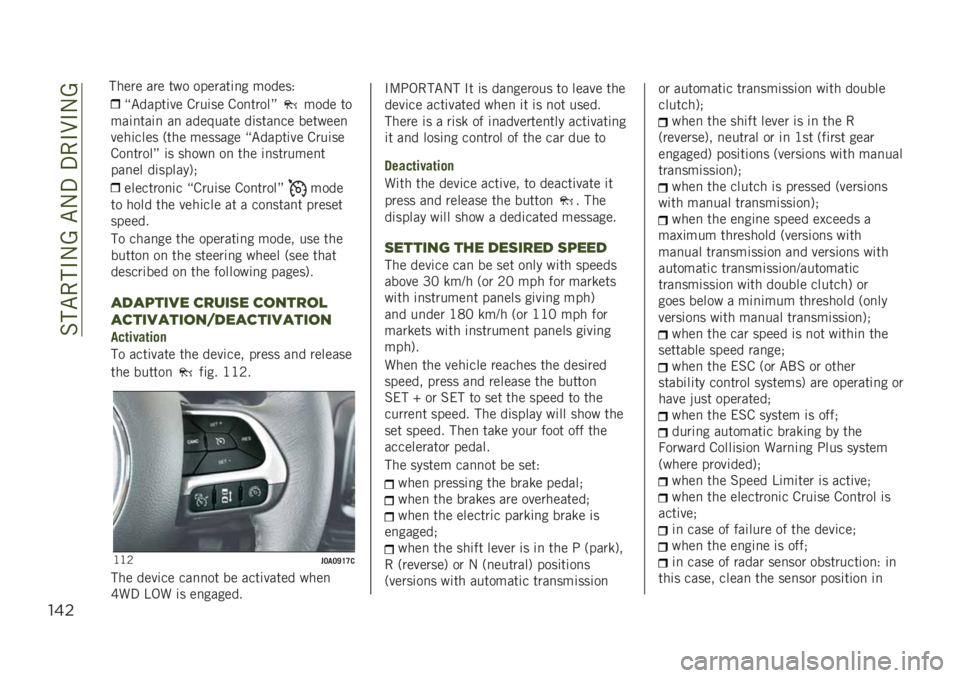 JEEP RENEGADE 2019  Owner handbook (in English) ��%��"���#�-�A��"�-�3��3��#�9�#�-�A
"&$
�J�"�����	�� �&���	�� �&��
�����K���� ��
���	�
���	�
 ��
 ����6���� ��	����
�� �������
����	����