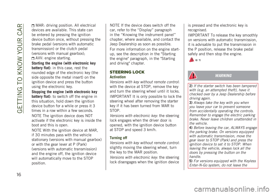 JEEP RENEGADE 2019  Owner handbook (in English) ��A����#�-�A���,��E�-�,��� �,�4���&�"�
"(
�:�"��* ���	��	�
� ����	��	��
� �"�� �������	���
����	��� ��� ����	������ ���	� ����� ���
�