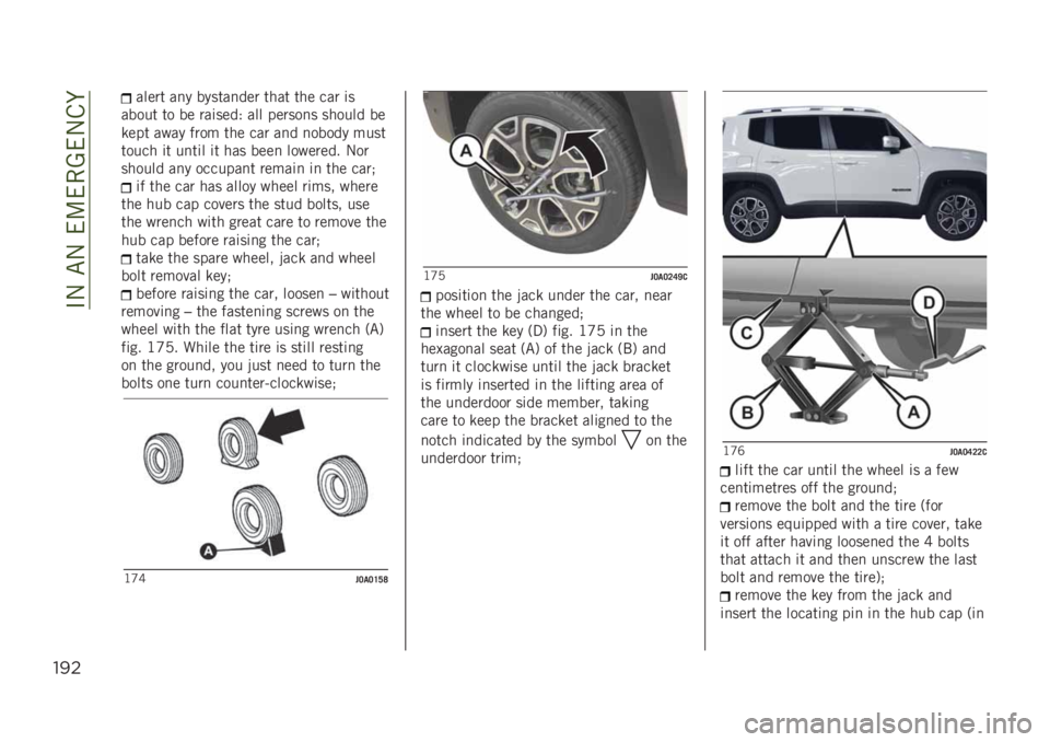 JEEP RENEGADE 2019  Owner handbook (in English) ��#�-��"�-���:���A��-�&� 
"!$
����� ��
� ������
��� ���� ��� ��� �	�
����� �� �� ���	����* ��� ������
� ������ ��
�
��� ���� 