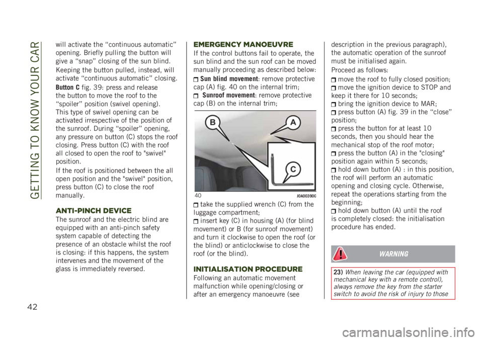 JEEP RENEGADE 2019  Owner handbook (in English) ��A����#�-�A���,��E�-�,��� �,�4���&�"�
&$
��	�� ����	���� ��� �J���
��	�
���� ��������	��K
����
�	�
�� �$��	���� �����	�
� ��� ������
 �