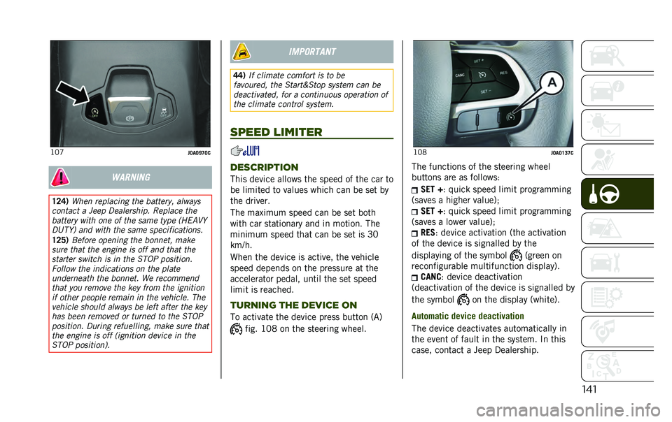 JEEP RENEGADE 2020  Owner handbook (in English) ����?�5�H
��6��6�D�<�6��������
�=�7�;�* �+�	�� ����
����� ��	� �������� ��
����
������� � �&��� �$���
����	��� �%���
��� ��	�
�����