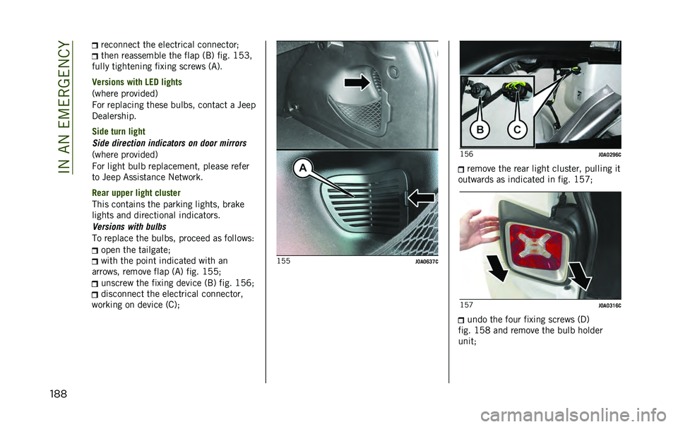 JEEP RENEGADE 2020  Owner handbook (in English) ��#�-��"�-���:���A��-�&� 
��� �����
�
��� ��� �������	��� ���
�
������
����
 ���������� ��� ���� �+�$�. ��	�� �?�0�D�
����� ��	���