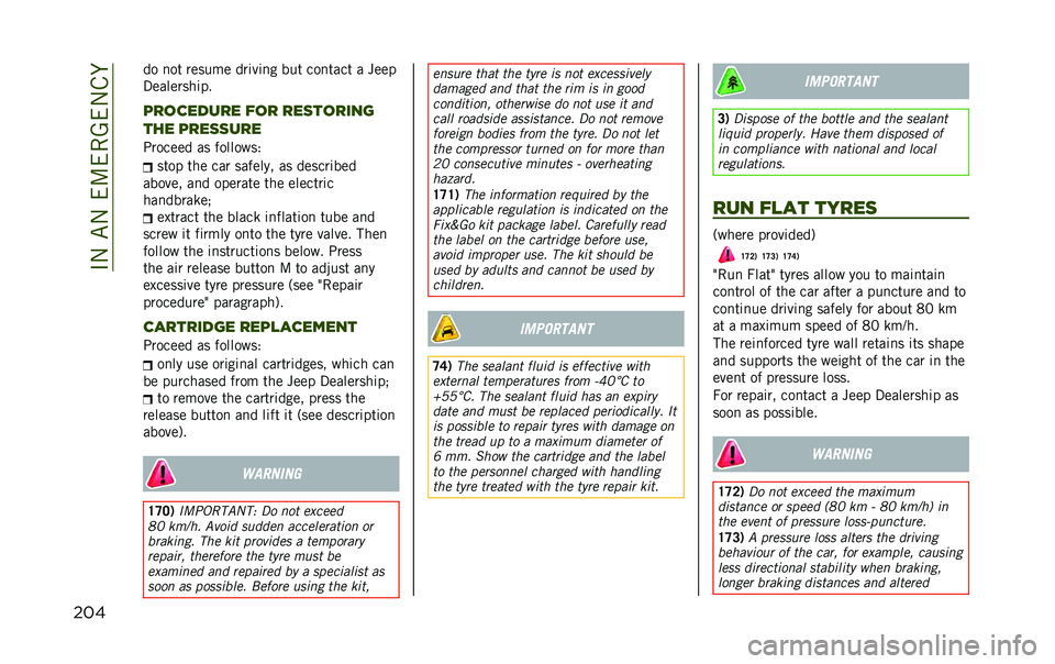 JEEP RENEGADE 2020  Owner handbook (in English) ��#�-��"�-���:���A��-�&� 
��� �� �
�� ������ ���	��	�
� ��� ���
���� � ����
�3��������	��
����
����� ��� ���	������
��� ����	�	�