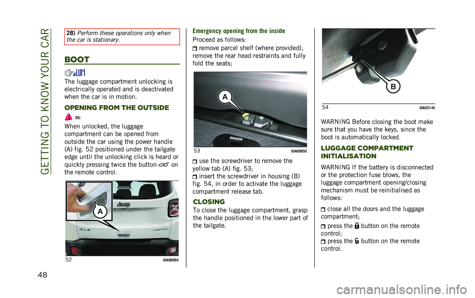 JEEP RENEGADE 2020  Owner handbook (in English) ��A����#�-�A���,��E�-�,��� �,�4���&�"�
�� �7�>�*
������� ��	��� ���������� ���
� ��	��
��	� ��� �� �����������
���� ��� �������