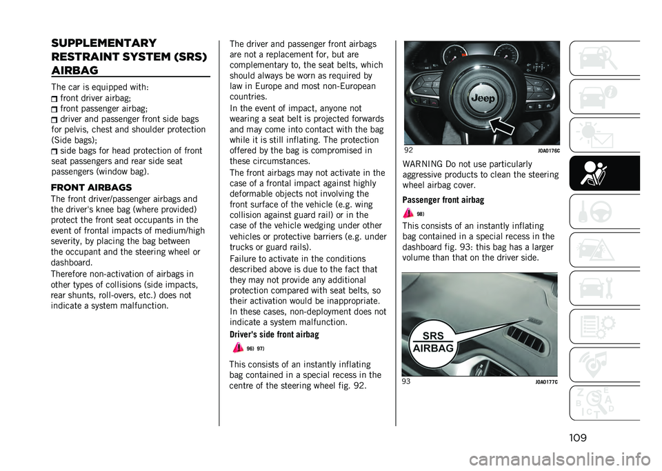 JEEP RENEGADE 2021  Owner handbook (in English) ����������!�� �%��
��	 ������!
�E�>�*
���	� ���
��	��� �� ��
 �	�
����
��� �	�
�����	�
�
��� ���
���	�
�� �	�
 � �����	�� ������ �	�
 ��