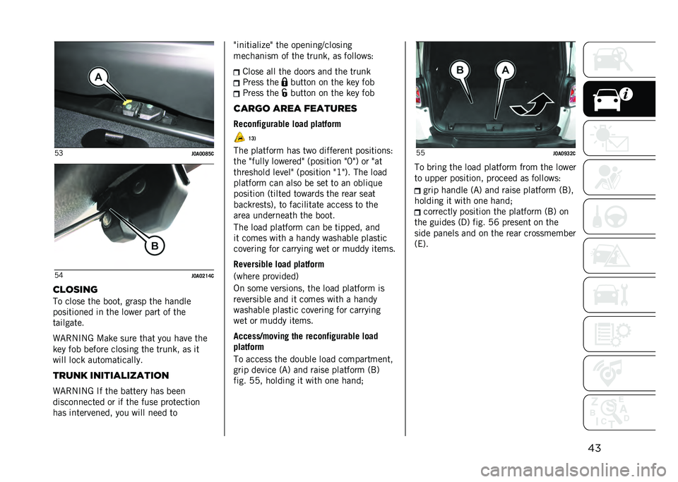 JEEP RENEGADE 2021  Owner handbook (in English) ���1�D
��6��6�6�>�?��1�F
��6��6�7�=�;�
�
�
��	���
�� ����� ��� ����� ����� ��� ���
���
����	��	��
�� �	�
 ��� ����� ���� �� ���
���	�