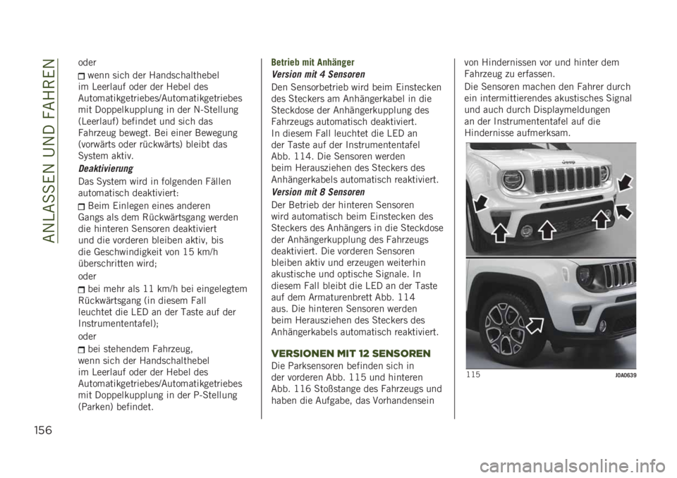 JEEP RENEGADE 2019  Betriebsanleitung (in German) ��&�1�)�&�
�
�.�1��C�1����&�4�(�.�1
"’(
����
�%��� �	���
 ��� �4����	��
����
����
�� �)������� ���� ��� �4���� ���	
�&�������������