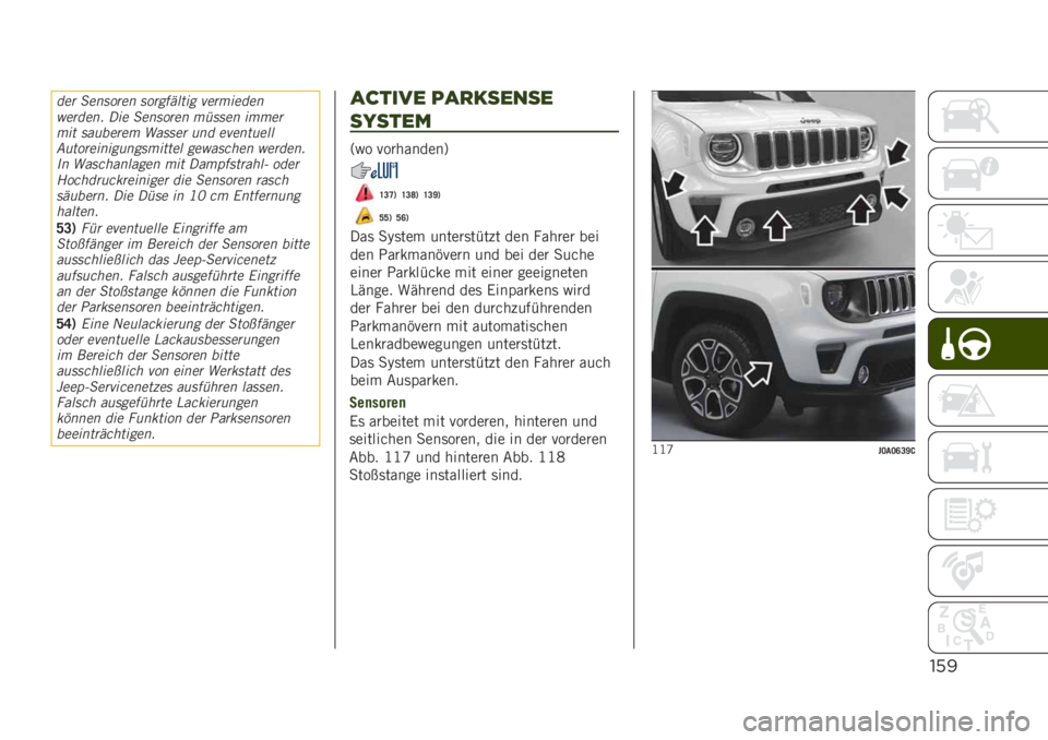 JEEP RENEGADE 2019  Betriebsanleitung (in German) "’!
���	 �����!�	�� ��!�	������� ���	�
�����
� ��	���� ��� �����!�	�� �
�%���� ��
�
��	
�
�� ������	��
 ������	 ��� ���������
