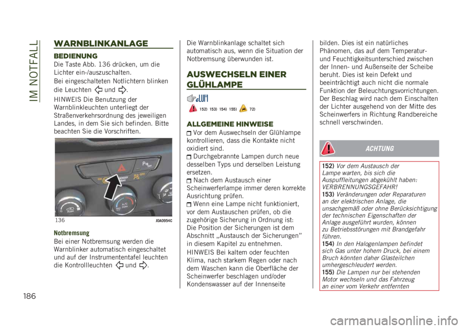 JEEP RENEGADE 2019  Betriebsanleitung (in German) ���/��1�9�-��&�)�)
"*(
5,+&!)"&2,&),($
!$’"$&%&(
��� �-��	�� �&��� �D�M�R �������� �� ���
�)���
��� ����5�H���	� ��	��
������
��� �����