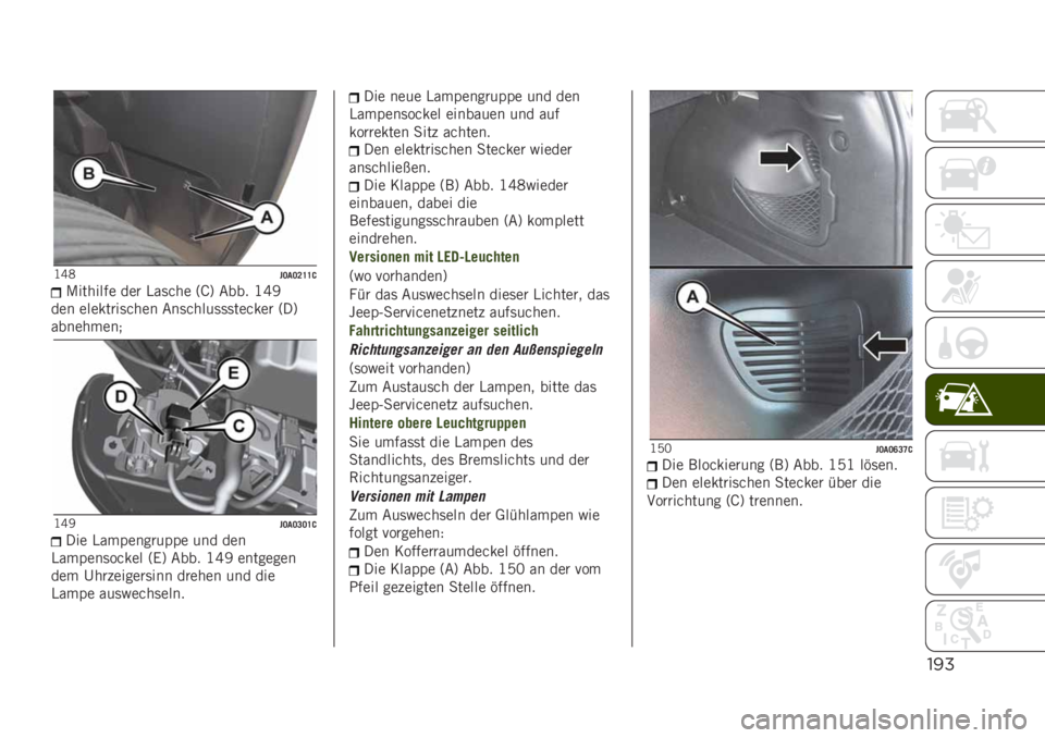 JEEP RENEGADE 2019  Betriebsanleitung (in German) "!%
�D�O�?��>��>�?�H�H��/���
���� ��� �)��	��
� �:�K�; �&��� �D�O�<
��� ��������	��
�� �&��	��
���	�	�	������ �:��;
�����
����0
�D�O�<��>��>�@�>�