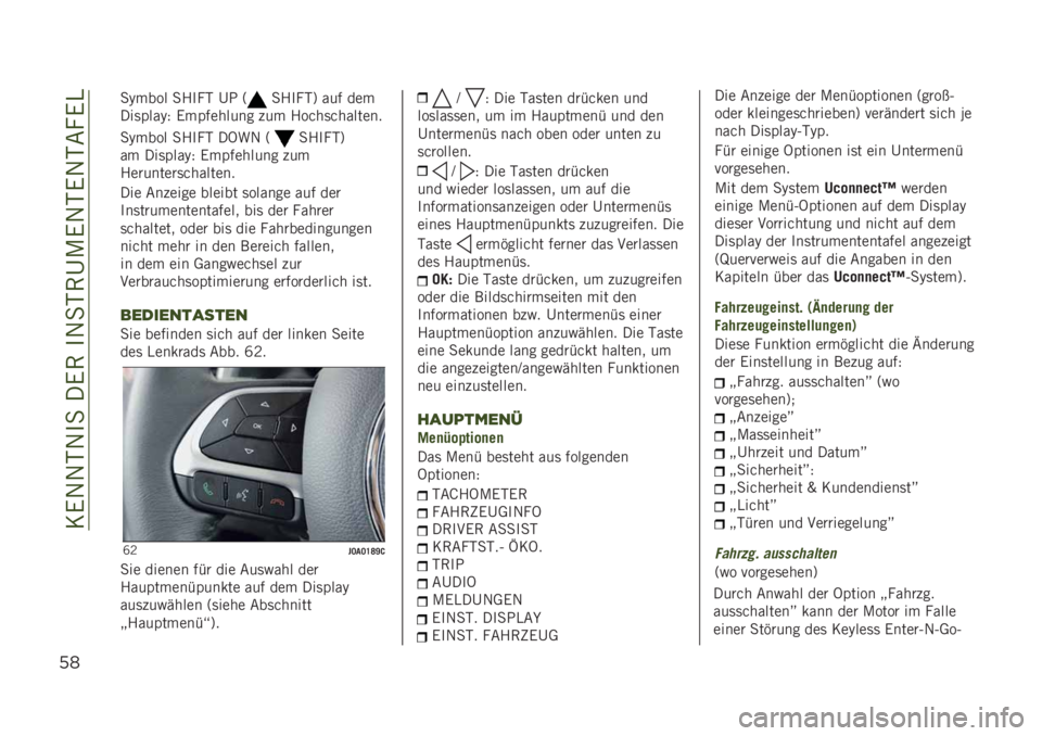 JEEP RENEGADE 2019  Betriebsanleitung (in German) ��6�.�1�1�-�1��
���.�(���1�
�-�(�C�/�.�1�-�.�1�-�&��.�)
’*
�
�,���� �
�4���- �C�3 �:�
�4���-�; ��� ���
���	����,�8 �.�����
���� � �� �4���
�	��
������
�
