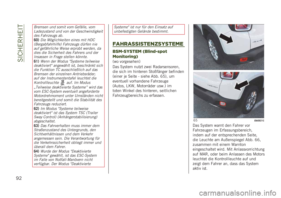 JEEP RENEGADE 2019  Betriebsanleitung (in German) ��
��K�4�.�(�4�.��-
!$
��	��
��� ��� ��!�
�� ��!�
 �"�������
 ��!�
�$���������� ��� ��!� ���	 �"����� ���������
��� ����	����� ���
�E