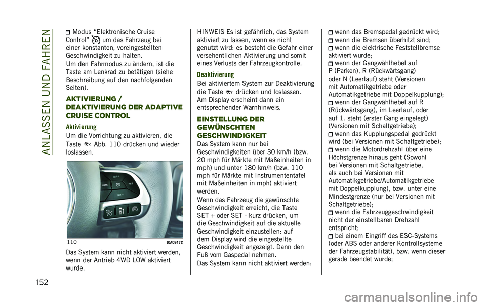 JEEP RENEGADE 2020  Betriebsanleitung (in German) ��&�1�)�&�
�
�.�1��C�1����&�4�(�.�1
��� �/����	 �S�.���������	��
� �K����	�
�K�������B �� ���	 ���
�� ��� ���
����� ����	������� �!�����