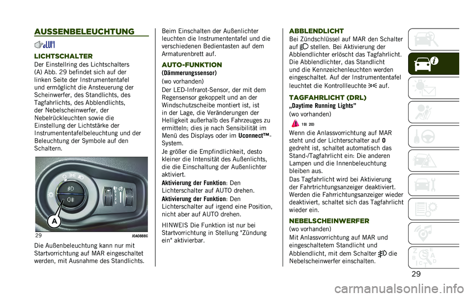JEEP RENEGADE 2020  Betriebsanleitung (in German) ���
��������
��������	
�
��������
�
���
��� �.���	�������� ���	 �)���
��	��
������	
�:�&�; �&��� �>�< �������� �	���
 ��� ���
���