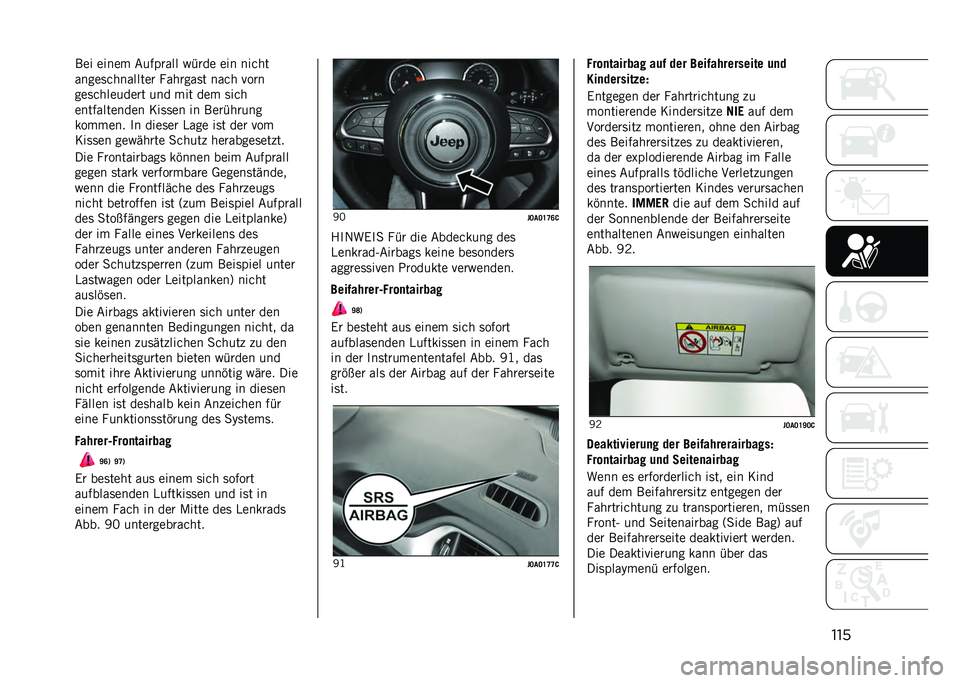 JEEP RENEGADE 2021  Betriebsanleitung (in German) ����/�� ����� ��
��	�
��� �#�-�
�� ��� �����
��������������
 ����
���� ���� ���
�
��������
���
� �
�� ��� ��� ����
������