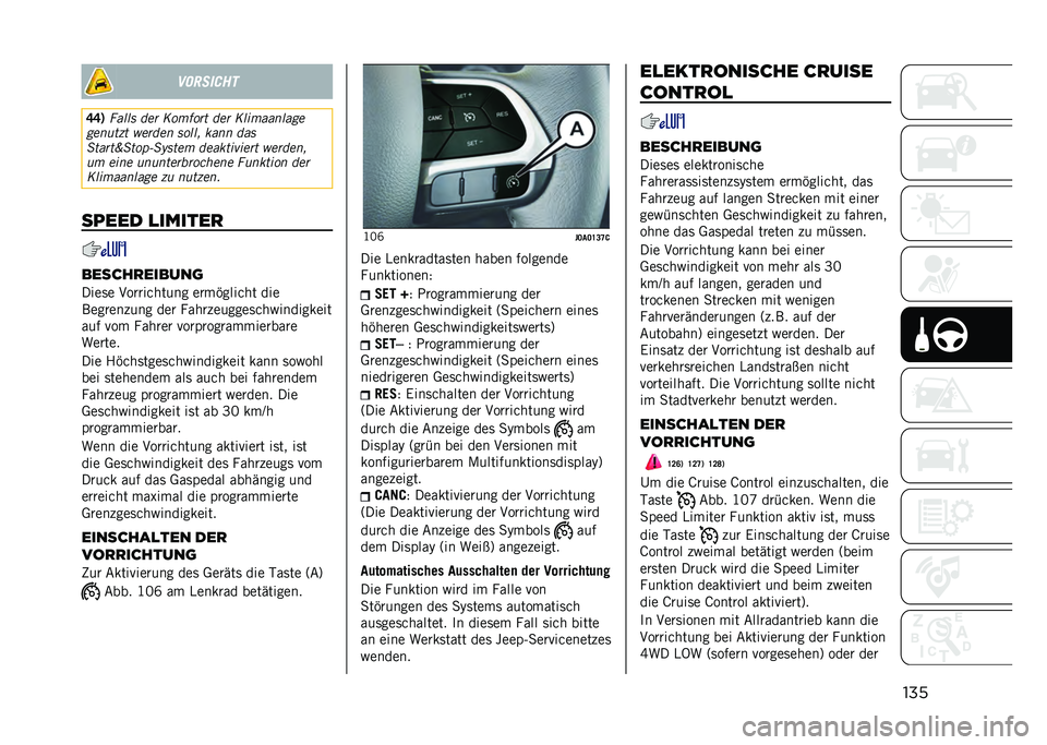 JEEP RENEGADE 2021  Betriebsanleitung (in German) ����	�
���
���
�F�F�6 ����� ���	 �+�!�
��!�	� ���	 �+���
�������
������� � ��	��� ��!���
 ���� ���
����	��W���!�&�0��7����
 ���������