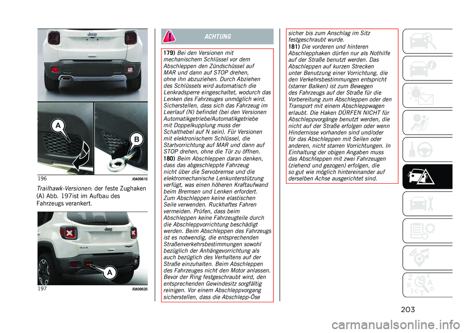 JEEP RENEGADE 2021  Betriebsanleitung (in German) ����H�C�R
��?��?�M�E�H�
�(�	������ ��0�.��	���!��� �@ ���
 ����� �2�
������
�A��B ���� �H�C�Q��� �� ��
����
 ���
����
�(��
�� ���
�����
��