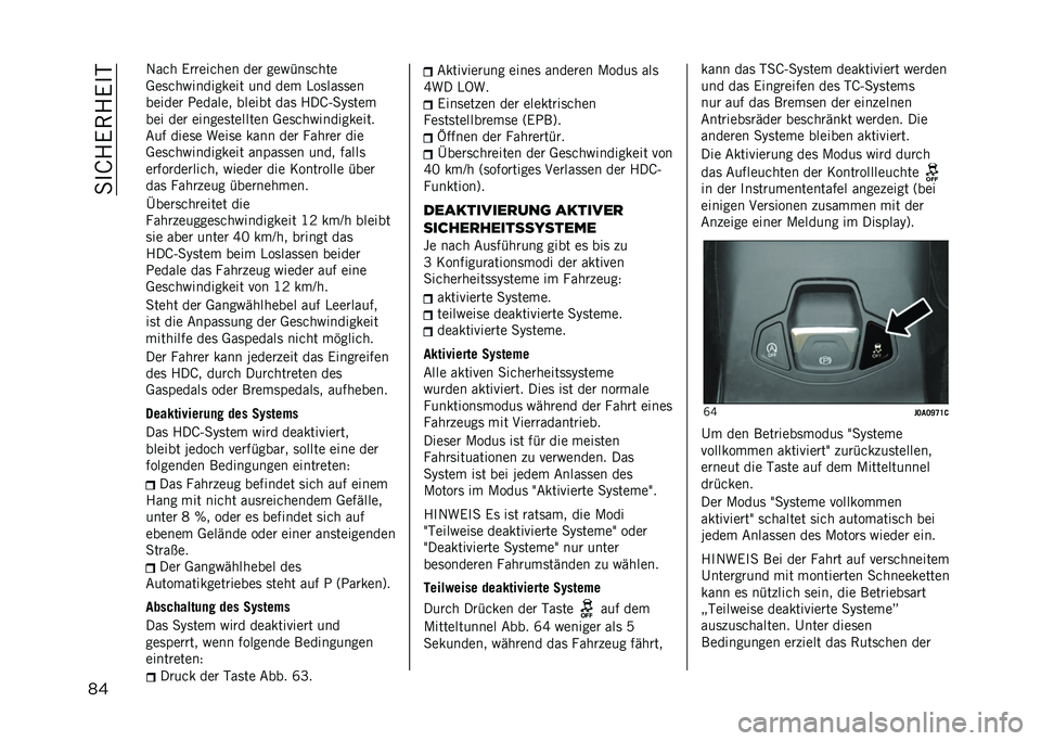 JEEP RENEGADE 2021  Betriebsanleitung (in German) �����9��	�9���
��	 ���"�# ������"�#��  ��� �%���.� ��"�#�!�
�8���"�#��� ���%�(���! �$� � ��� ��+������� 
�&����� ������� �&����&�! ��� �9�