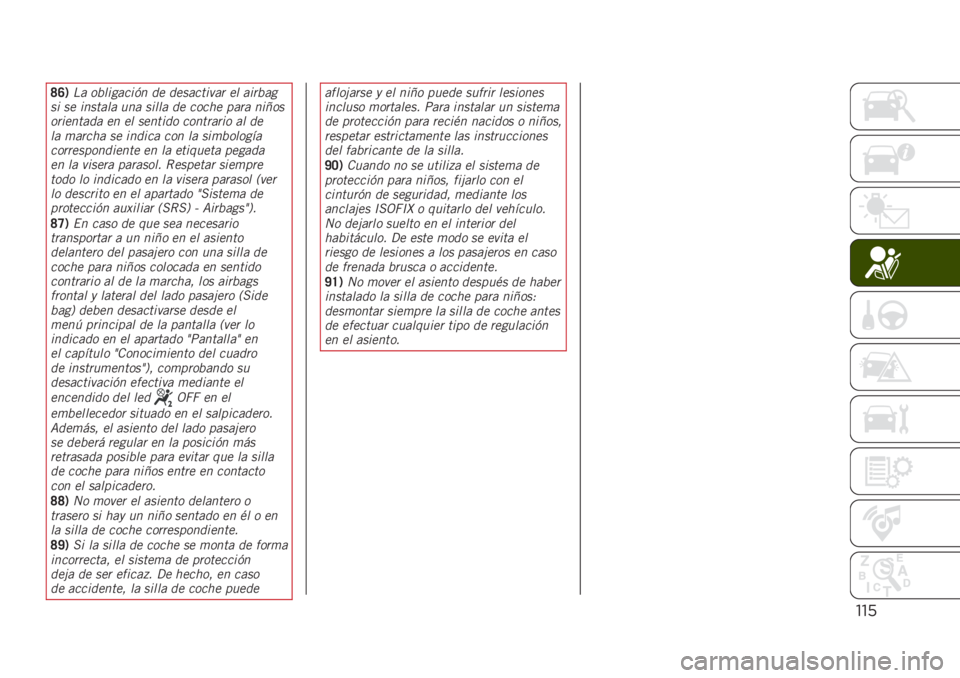 JEEP RENEGADE 2019  Manual de Empleo y Cuidado (in Spanish) ""’
�I�E�1�*� ��!�������� �� ����������
 �� ���
�!��
�� �� ������� ��� ����� �� ����� �
��
� ���(��
��
������� �� �� �