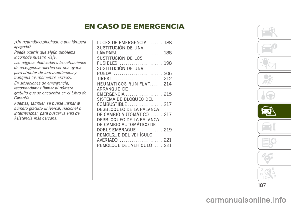 JEEP RENEGADE 2019  Manual de Empleo y Cuidado (in Spanish) "/ #’,( -" "."&+"/#*’
"*)
�X�9� ����	����� �
������� � ��� ���	�
��
�
��
������Y
����� ����
�
��
 ��� ����+� �
�
��!���	�
