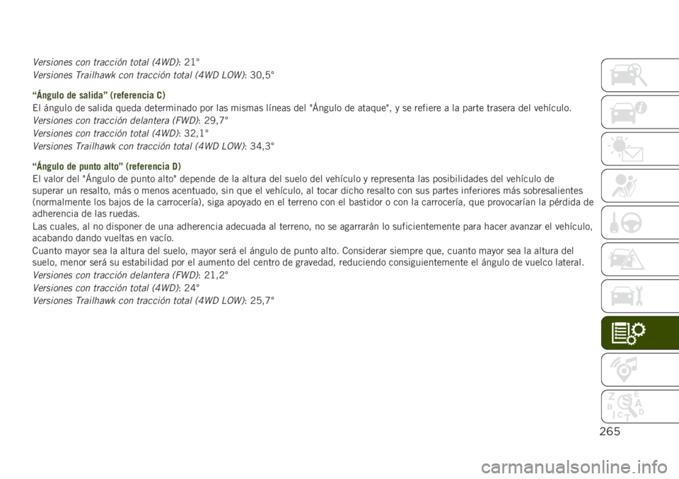 JEEP RENEGADE 2019  Manual de Empleo y Cuidado (in Spanish) $(’
�.��
������ ��� ��
������ ����� �"�D�P�;�$�1�8�B�
�.��
������ �3�
������L�< ��� ��
������ ����� �"�D�P�; �*�4�P�$�1 �M�:��7�
�@�X�
� ���	 �