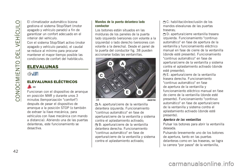 JEEP RENEGADE 2019  Manual de Empleo y Cuidado (in Spanish) ��.�3�4�3�.�C��C�$�4�,�3��?�$���>�$��E�.�@��3
&$
�$� ����
�	���+�	��� �	����
����� �%��+���	
��������	 �� ������
�	 �����D���	�� �2�
����
�	��	��