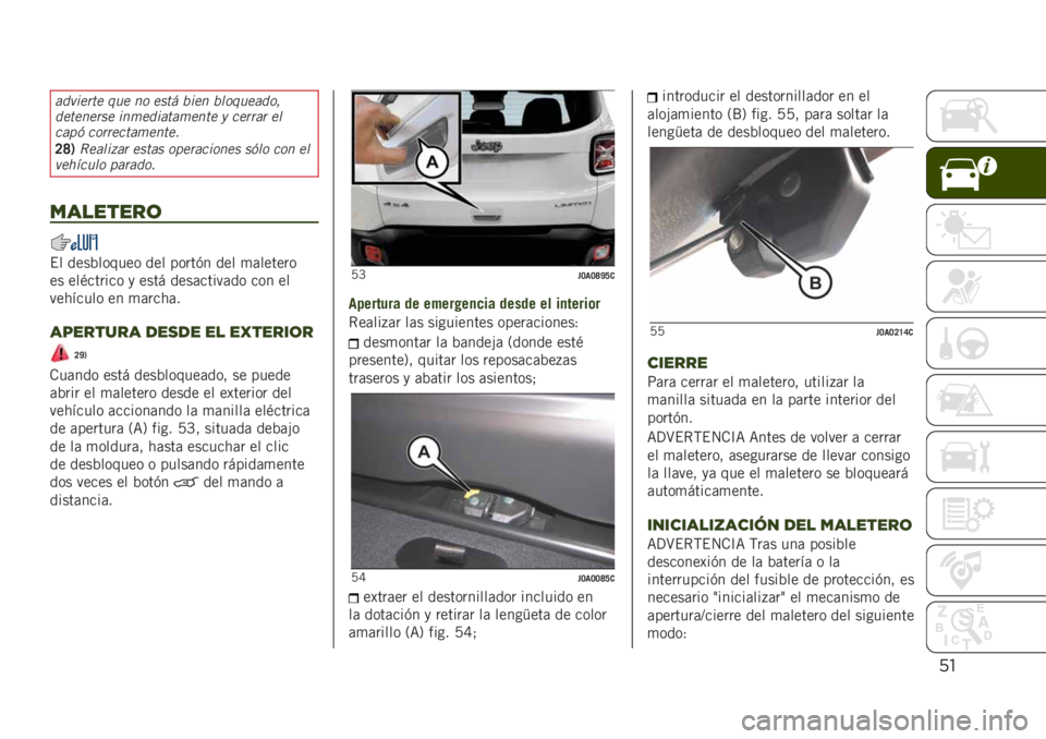 JEEP RENEGADE 2019  Manual de Empleo y Cuidado (in Spanish) ’"
������
�� ��� �� ���� �!��� �!��������� 
�������
�� ���	�������	���� � ���
�
��
 ��
���
� ���
�
�����	�����
�>�I�1�,����