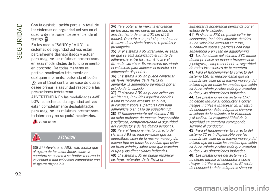 JEEP RENEGADE 2019  Manual de Empleo y Cuidado (in Spanish) ���$�-�@�*�C�?�=�?
!$
�.�� ��	 �����	�%�����	���(� ��	����	� � ����	� ��
��� ������
�	� �� ��������	� �	������ �� ��
���	��� �� ����