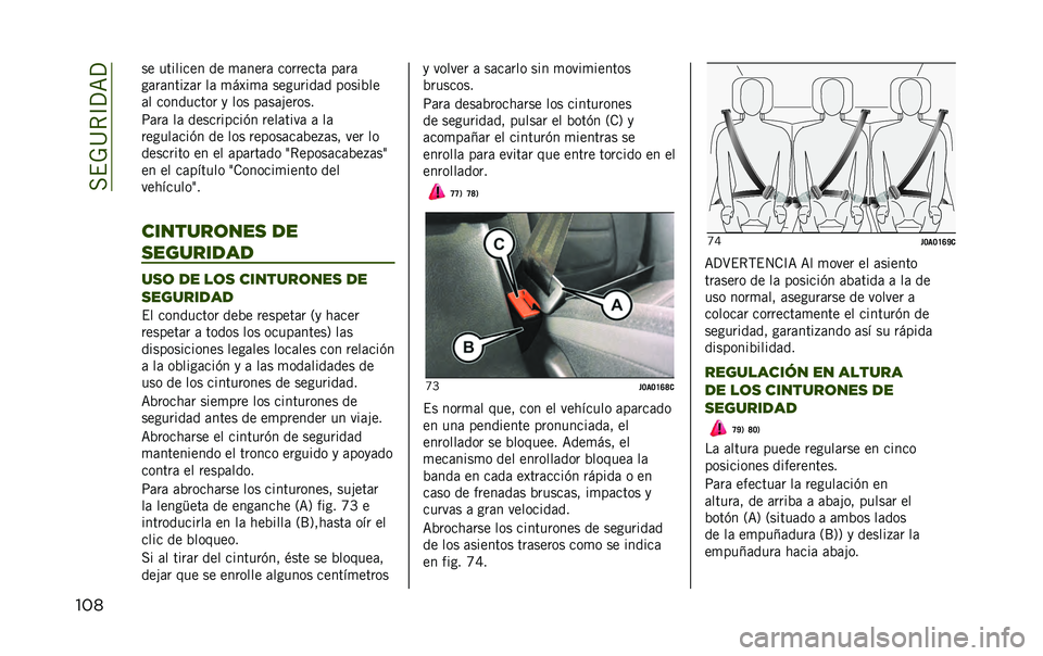 JEEP RENEGADE 2020  Manual de Empleo y Cuidado (in Spanish) ���$�-�@�*�C�?�=�?
��� �� �������� �� �
�	����	 ��������	 ��	��	
��	��	����+�	� ��	 �
��A��
�	 ��������	� �����%��
�	� ��������� �
 ���