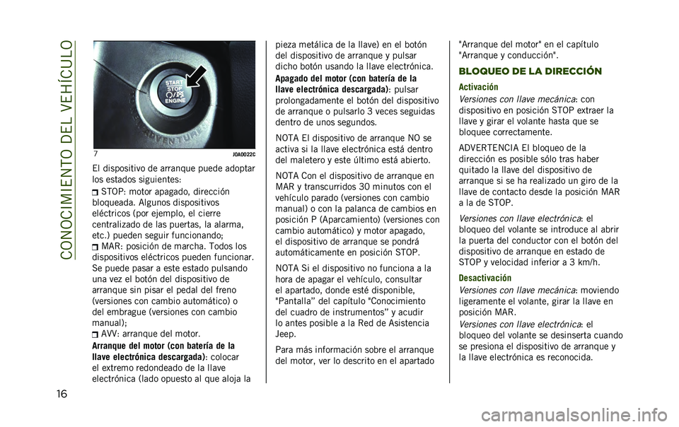 JEEP RENEGADE 2020  Manual de Empleo y Cuidado (in Spanish) ��.�3�4�3�.�C��C�$�4�,�3��?�$���>�$��E�.�@��3
��	 �U
��=��=�=�>�>�

�$� ����������� �� �	���	���� ����� �	�����	�
��� ����	��� �����������1 �