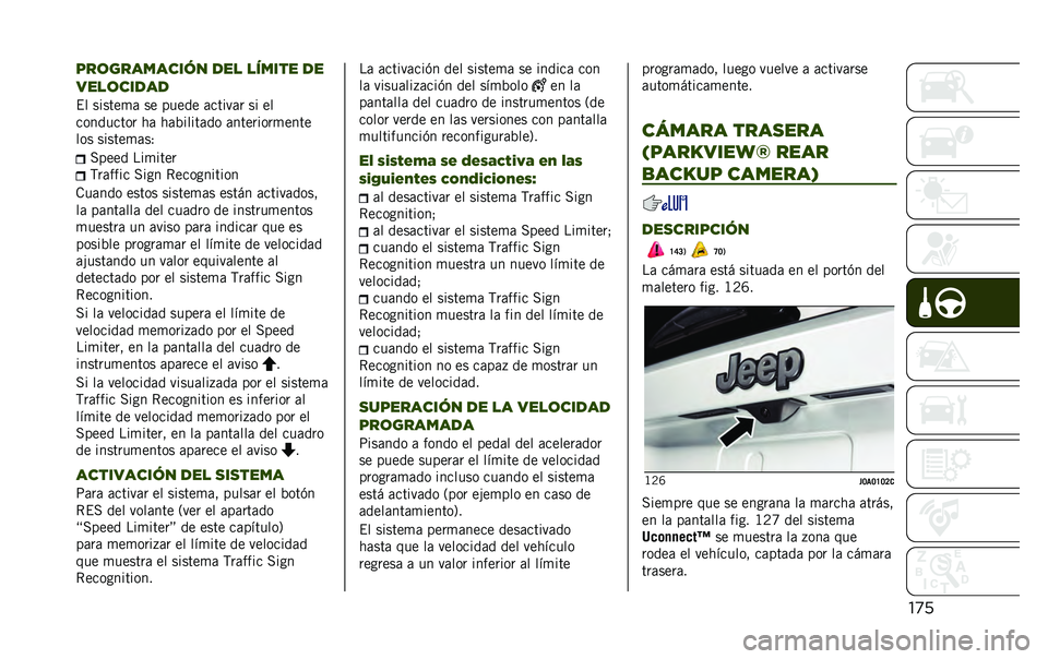 JEEP RENEGADE 2020  Manual de Empleo y Cuidado (in Spanish) ��
����	��������� ��� ������ ��
����	�����
�$� ������
�	 �� ����� �	�����	� �� ��
��������� ��	 ��	�%�����	�� �	��������
�