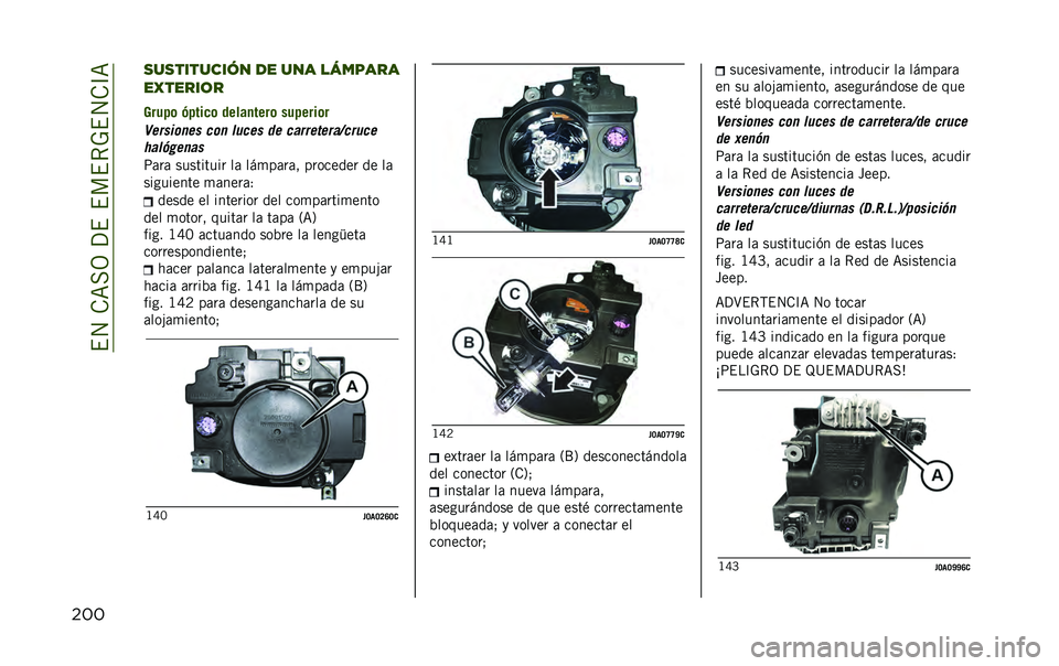 JEEP RENEGADE 2020  Manual de Empleo y Cuidado (in Spanish) ��$�4��.�=��3��?�$��$��$�*�-�$�4�.�C�=
��� �
��
�������� �� ��� �������
�������	�
�;����	 �(�����	 �����
����	 �������	�
���#������ �