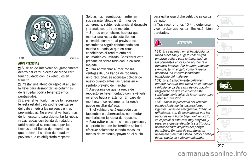 JEEP RENEGADE 2020  Manual de Empleo y Cuidado (in Spanish) ���
�B�U�9
��=��=�H�J�O�

��5�9������
���3 �� �� ��	 �� ���������� ��%����	�����	�
����
������ ��� ��	���� � �����	 �� ����� ��	��