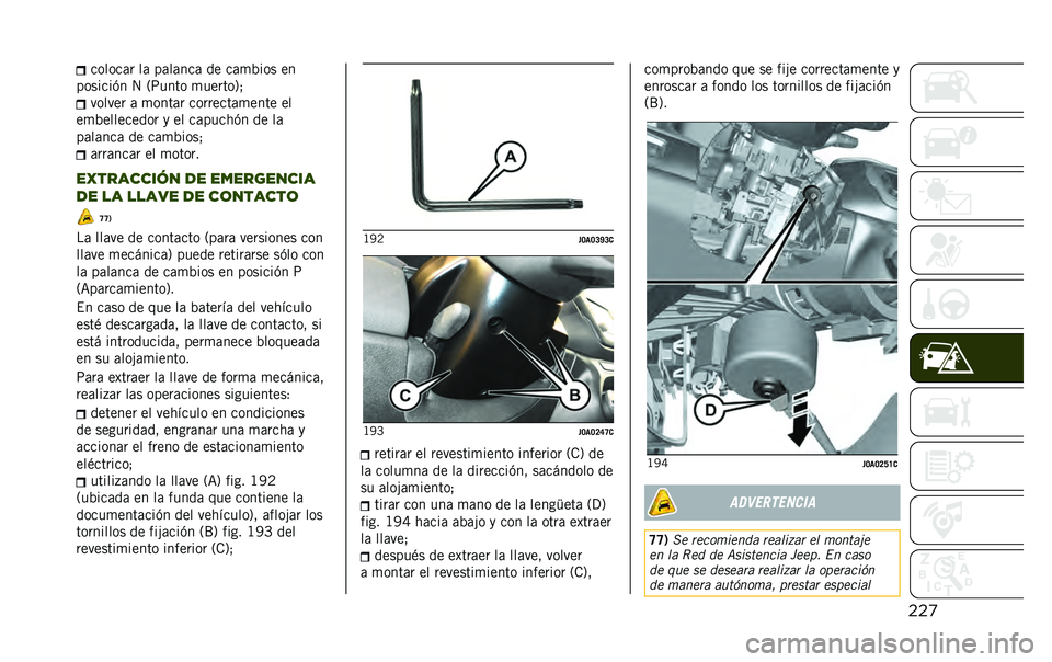 JEEP RENEGADE 2020  Manual de Empleo y Cuidado (in Spanish) ���
������	� ��	 ��	��	���	 �� ��	�
�%��� ��
�������(� �4 �2�;���� �
������5�& ������ �	 �
����	� ��������	�
���� ��
��
�%���������
