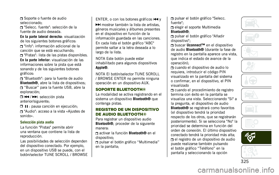 JEEP RENEGADE 2020  Manual de Empleo y Cuidado (in Spanish) ���������� � ������ �� �	����
����������	���& �<������� �������<�1 ��������(� �� ��	
������ �� �	���� �����	��	�
��
 �� �