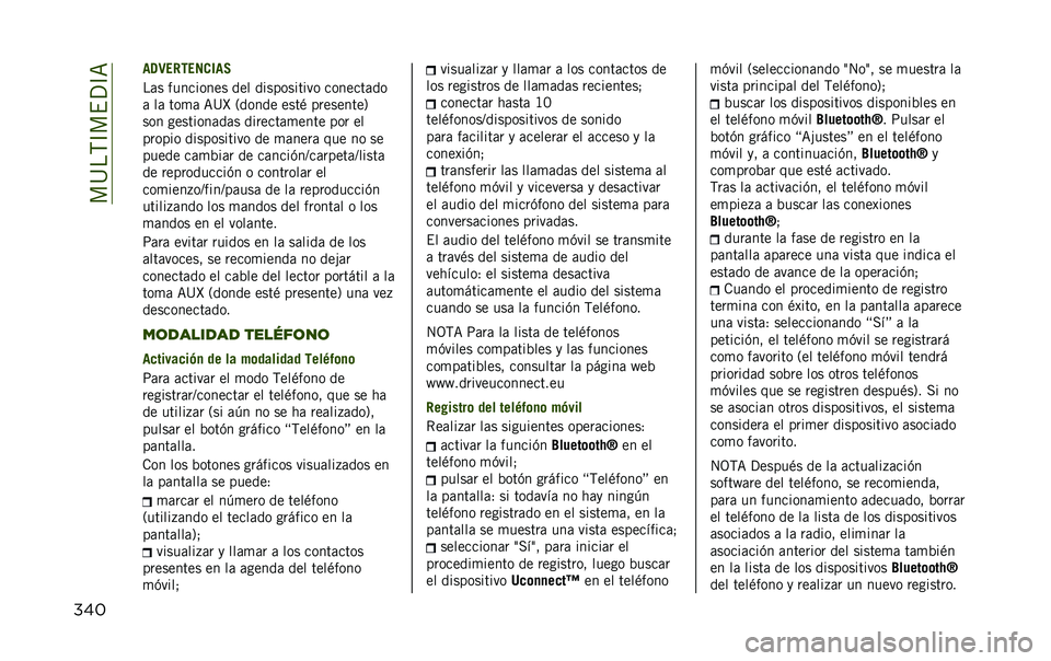 JEEP RENEGADE 2020  Manual de Empleo y Cuidado (in Spanish) ���@��,�C��$�?�C�=
��� ��5�9������
���3
��	� ��������� ��� ����������� �������	��
�	 ��	 ���
�	 �=�@�O �2����� ����) ���������5
���
