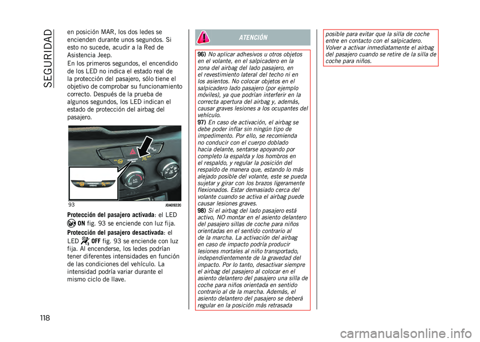 JEEP RENEGADE 2021  Manual de Empleo y Cuidado (in Spanish) ���$�-�@�*�C�?�=�?
��� �� �������(� ��=�*� ��� ��� ����� ��
��������� ����	��� ���� ��������� ��
���� �� ������� �	����� �	