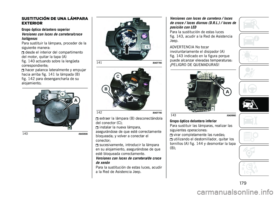 JEEP RENEGADE 2021  Manual de Empleo y Cuidado (in Spanish) ��
������������ �� ��� �������
�������	�
�<����	 �(����
�	 �����
����	 �������	�
���#������ ��� ����� �� ���#�#����#����#�