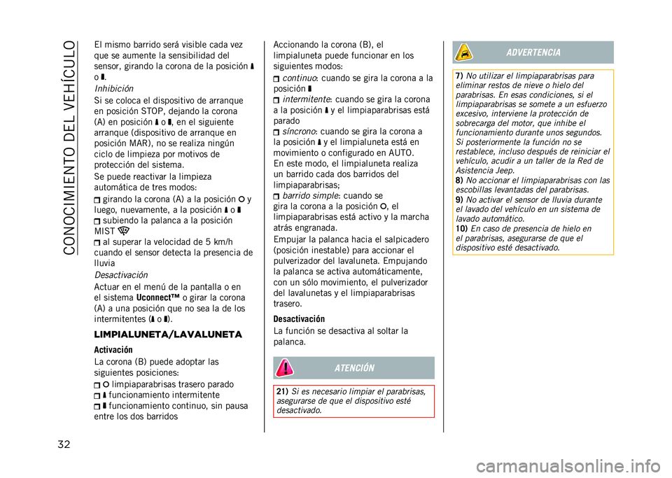 JEEP RENEGADE 2021  Manual de Empleo y Cuidado (in Spanish) ��.�3�4�3�.�C��C�$�4�,�3��?�$���>�$��E�.�@��3
�� �$� �
���
� �%�	����� ���� �����%�� ��	��	 ���+
��� �� �	��
���� ��	 ������%�����	� ���
����