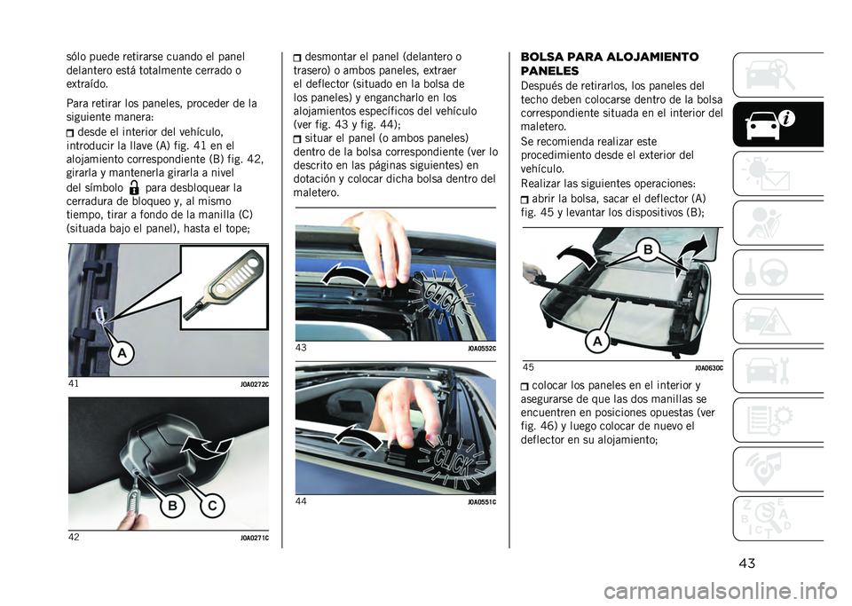 JEEP RENEGADE 2021  Manual de Empleo y Cuidado (in Spanish) ����(�� ����� ������	��� ���	��� �� ��	���
����	����� ���� ����	��
���� �����	�� �
��A���	����
�;�	��	 ������	� ��� ��	����