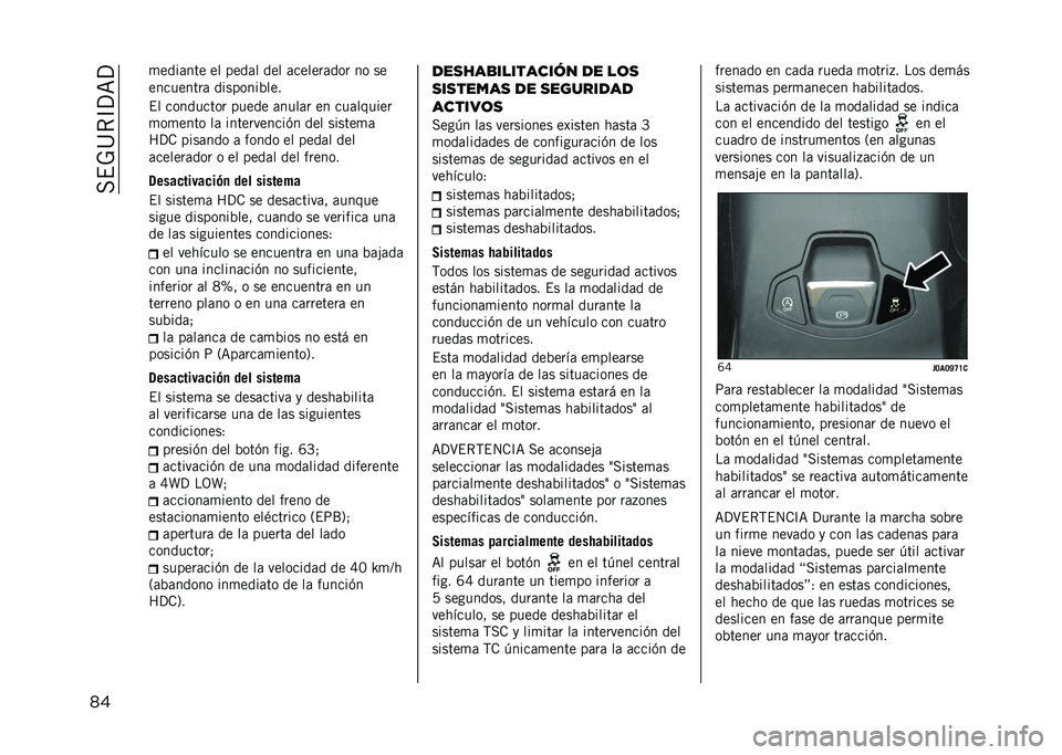 JEEP RENEGADE 2021  Manual de Empleo y Cuidado (in Spanish) ����	�
�����
�� ���"� ��!�� �� �1��"�� �"�� ��5����#��"�0�# �!�0 �,�
��!�5�-��!��#� �"� �,�1�0�!� �8���
�� �5�0�!�"�-�5��0�# �1�-��"� ��!�-���# ��! �5�-��