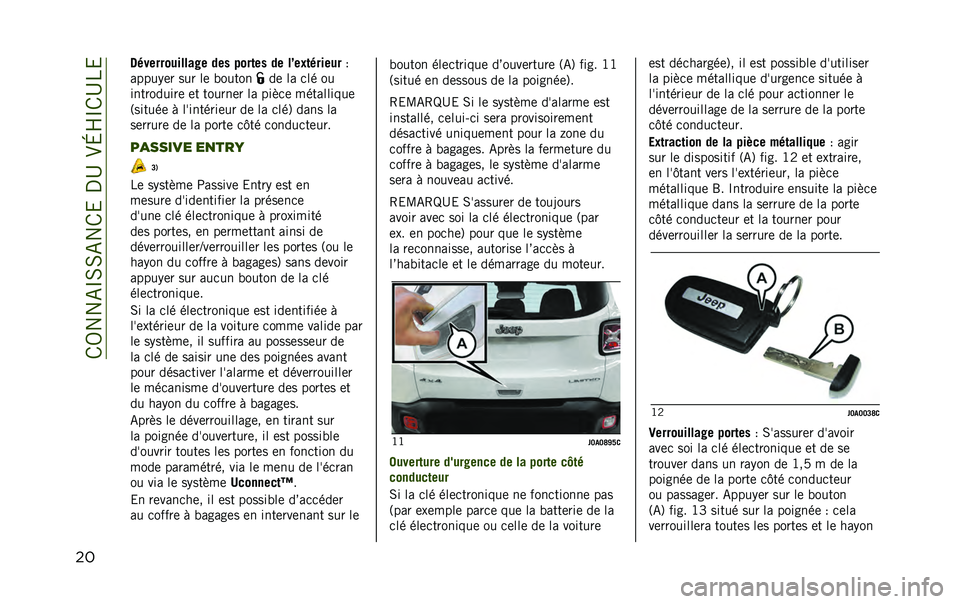 JEEP RENEGADE 2020  Notice dentretien (in French) ��/�5���-�O�0�0�-��/�&��,�D��.�L�Q�O�/�D��&
�� �5������������� ��� ����	�� �� ��O���	������
�2
�����%�	� ��� ��	 ������ ��	 �� �
�� ��
�