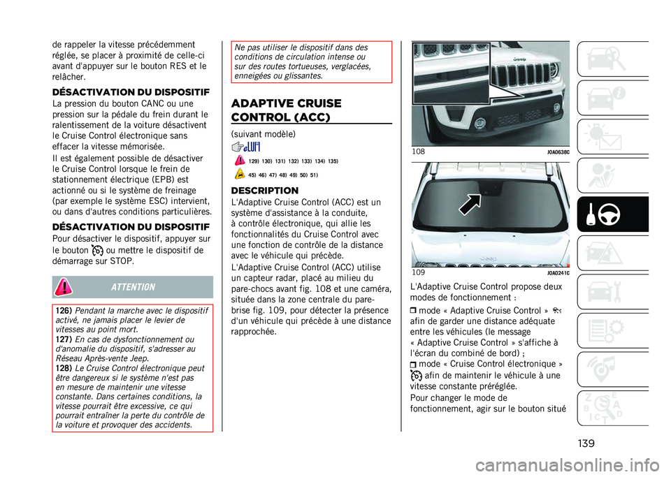 JEEP RENEGADE 2021  Notice dentretien (in French) �����	 �����	��	� �� ����	���	 ����
���	���	��
������	� ��	 ����
�	� �! ��������� ��	 �
�	���	�#�
�
����� �������%�	� ��� ��	 ����