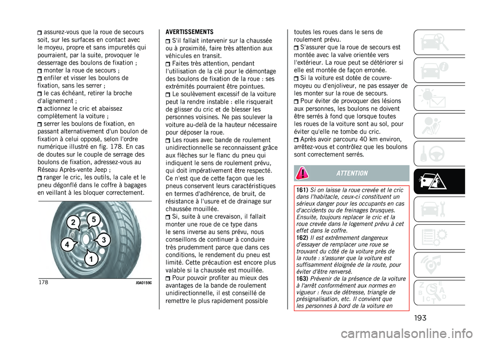 JEEP RENEGADE 2021  Notice dentretien (in French) ���������	��#���� ���	 �� ����	 ��	 ��	�
����
����� ��� ��	� ������
�	� �	� �
�����
� ���	�
��	 ���%�	�� ������	 �	� ���� ������	