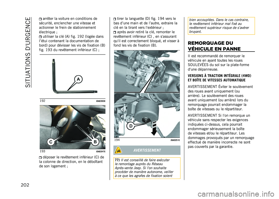 JEEP RENEGADE 2021  Notice dentretien (in French) ��0�O�H�D�-�H�O�5��0��,��D�4�T�&��/�&
��� ����+��	� �� �������	 �	� �
��������� ��	
���
������ �	��
��	��
��	� ���	 ����	���	 �	�
��
������	�