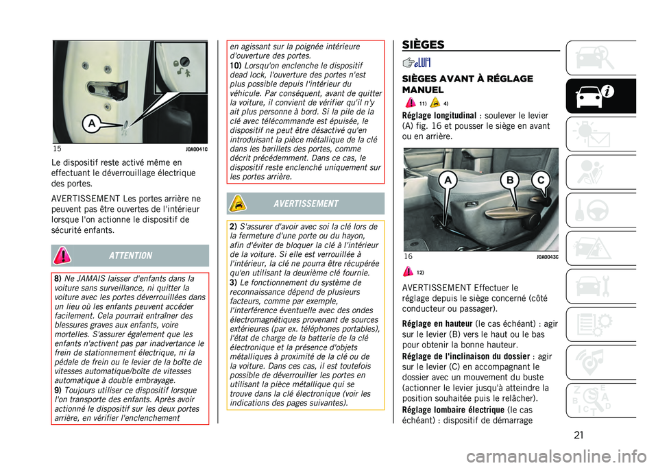 JEEP RENEGADE 2021  Notice dentretien (in French) ���G�8
��@��@�@�F�H�
��	 ���������� ��	���	 ��
���� ��+��	 �	�
�	���	�
����� ��	 ����	����������	 ���	�
������	
��	� �����	��
�-�.�&�4�H�O