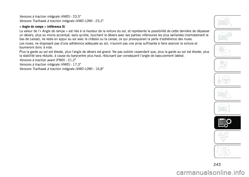 JEEP RENEGADE 2021  Notice dentretien (in French) ���
�1������� � ���
����� ���� �,��
�� �%�K�Y�@�
�2 �9�W��8�
�1������� �4��
���(�
�X�? � ���
����� ���� �,��
�� �%�K�Y�@ ��5�Y� �2 �9�W��9�
�C �