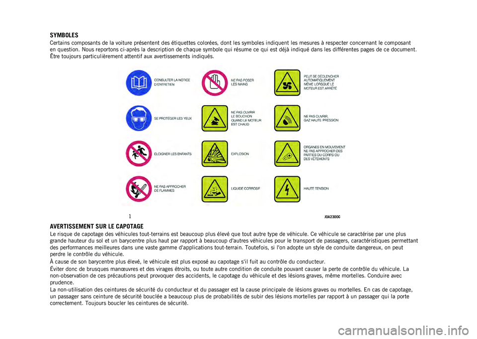 JEEP RENEGADE 2021  Notice dentretien (in French) 